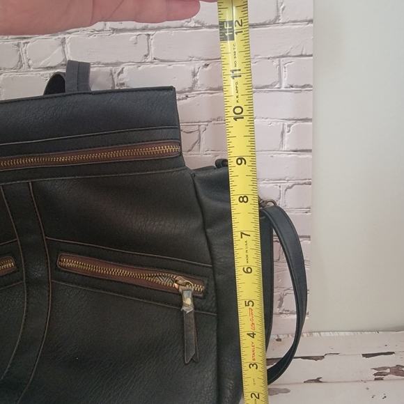 Black Faux Leather Bag - Picture 5 of 8